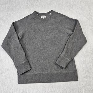 Spier & Mackay Sweatshirt Mens M Gray Crew Neck Cotton French Terry
